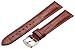 Hadley-Roma Men's 18mm Leather Watch Strap, Color:Beige (Model: MSM898RR-180)