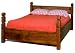Four Post Contemporary Bed Woodworking Plan