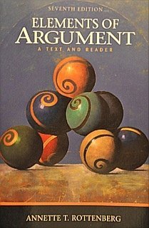 Elements of Arguments, by Annette T. Rottenberg