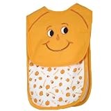 Baby's 1st Halloween Holiday Costume 2-pc. Set Pumpkin Bib and Burp Cloth