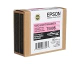Epson Part # T580B00 OEM UltraChrome K3 Vivid Light Magenta Ink Cartridge - 80ml