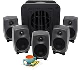 Genelec 8020.LSE Active Monitor System with Five 8020A Powered Monitors and 1 7050B Subwoofer