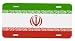 Iran Iranian Persian Flag Vanity Auto License Plate