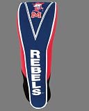 Mississippi Rebels - Ole Miss NCAA Golf Oversized Club/Driver Head Cover (Single Cover)
