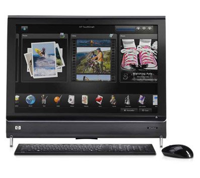 HP Touchsmart All-In-One IQ526 Desktop, 2.2GHz Intel Core 2 Duo T6600, 4GB, 640GB, DVDÃ‚Â±RW, 22 LCD Panel Display, Tuner, Windows Vista Home Premium- Refurbished
