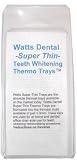 Watts Dental Super Thin Thermo Trays - 6 Pack - BPA free
