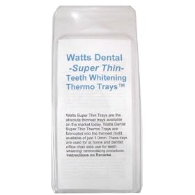 Watts Dental Super Thin Thermo Trays - 6 Pack - BPA free