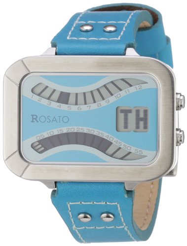 Rosato Damen-Armbanduhr Matrix XII Wave Blue Curacau Digital Quarz R671 Preisvergleich