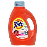 Tide with a Touch of Downy HE April Fresh Scent with Actilift 100-Ounce Bottles (Pack of 4)