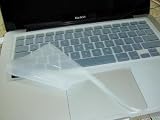 New Rasfox KeyBoard Cover For 13.3 MacBook Aluminum (Clear)