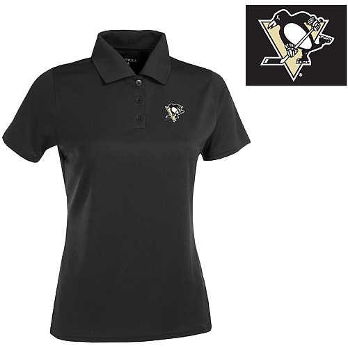 Antigua Pittsburgh Penguins Women's Exceed Polo Shirt Extra Large