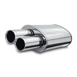 Magnaflow 14815 Street Series Polished Stainless Steel Oval Muffler with Tip