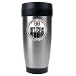 Edmonton Oilers Stainless Steel Travel Tumbler -Primary Logo NHL Hockey