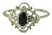 9ct White Gold Ladies Sapphire And Diamond Fancy Ring