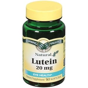 Spring Valley - Lutein 20 mg, 90 Softgels picture Spring Valley - Lutein 20 mg, 90 Softgels picture