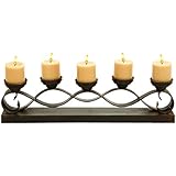 Benzara Five Candle Candelabra Centerpiece