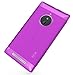 TUDIA LITE TPU Bumper Protective Case for Nokia Lumia 830 (Purple)