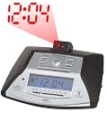 Elta 4514 Funkgesteuertes Uhrenradio mit Projektion schwarz/silber