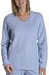 NYL New York Laundry Women's V-Neck Pull-Over Long Sleeve Sherpa Tunic