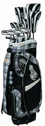 Juli Inkster Petite Right Hand Golf Set with Ogio Cougar Bag