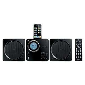 Philips DCM109 37 Cube Micro Music System Dock for iPod iPhone by 
