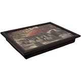 Lap Desk - Cafe Berlotto Scenes - For Notebook Computer, Meals - other designs available