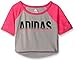 adidas Girls' Mesh Sleeve Crop Top