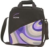 Brunswick Target Zone Swirl Single Tote Violet/Sil