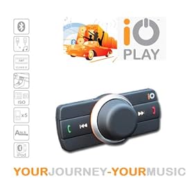 iO Play - Innovative Bluetooth Music Streaming Car Kit (iPhone 2G & 3G Compatible).