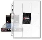 100 Collectible Trading Card Pro 9-Pocket Pages