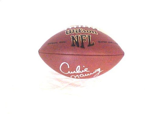 Archie Manning Autographed Full Size Wilson NFL Football