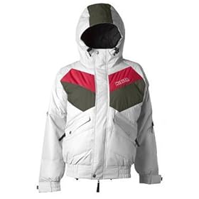 Nikita Down 4 Good Ladies Snowboard Jacket - Large - White Grey by Nikita