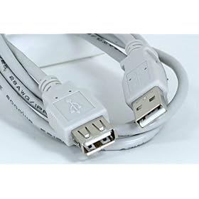 3 Foot USB 2.0 Extension Cable Free Shipping by Mail & Ship / Moving