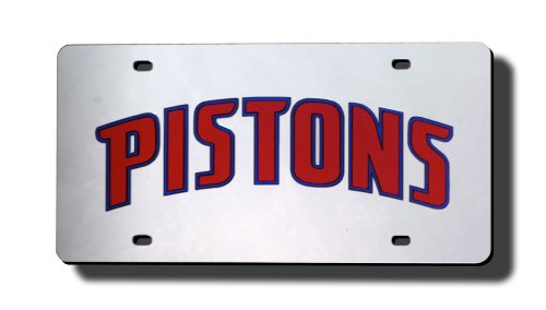 Detroit Pistons License Plate Cover