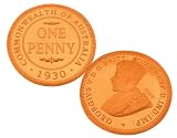 41uouAEseFL. SL160  1930 Australian Penny Replica Coin