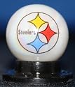 Pittsburgh Steelers Collectors Marble With Stand