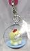 Sanrio Hello Kitty Costumed Chinese Zodiac Sign in Water Ball Cell Phone Strap (Rooster)