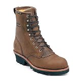Women's Chippewa 8 Vibram Laces Waterproof Leather Work Loggers Boots