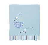 Lollipop Lane Fish and Chips Cotbed Fleece Blanket