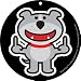 Flippin the Bird Dog Air Freshener ~Dog of Glee