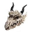 Dragon Skull Statue Gothic medieval sculpture (The Digital Angel)
