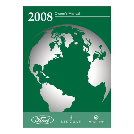 2008 Ford Focus Owner Manual and Maintenance Schedule with Warranty