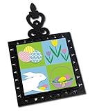 Easter Montage Cast Iron Trivet
