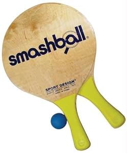 Wet Products Smashball Beach Tennis Set - 2 Paddles, 1 Ball