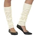 Xhilaration&reg; Ivory Metallic Legwarmers - OS