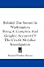 Book Behind The Scenes In Washington: Being A Complete And Graphic Account Of The Credit Mobilier Investigation