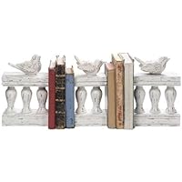 Birds On Fence Bookends Set Of 3