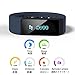 iWOWN Smart Bracelet i5plus IP65 Water Resistant Fitness Trackers with OLED Touch Screen, Bluetooth 4.0 Pedometer, Wristband, Sleep Monitor, Call/MSM Reminder for Android/ iOS Smartphone Blue