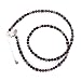 Onyx & Jasper Beaded Necklace by Sajen, 18-20