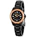  : Invicta Women's Pro Diver Collection Black Ionic Plated Watch #4874